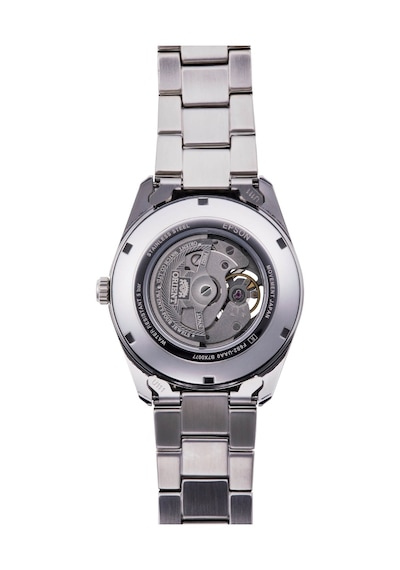 Orient Kurmalı Otomatik Çelik Gri Open Heart Safir Cam Lacivert Kadran 41 Mm Erkek Kol Saati