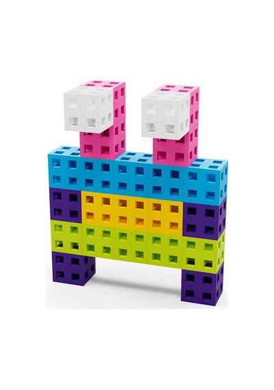 Meli Cube Pink 200 Parça Blok Seti 50812