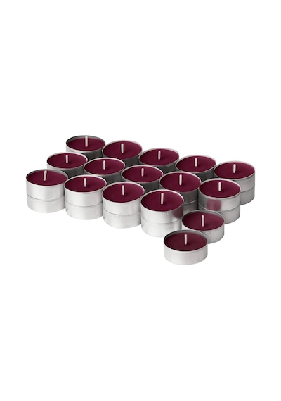 Störtskön Kokulu Tealight Mum Kırmızı 3,5 Saat Yabani Meyveler 20502166 Diğer