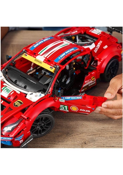 LEGO® Technic 42125 Ferrari 488 Gte 'af Corse #51 1677 Parça