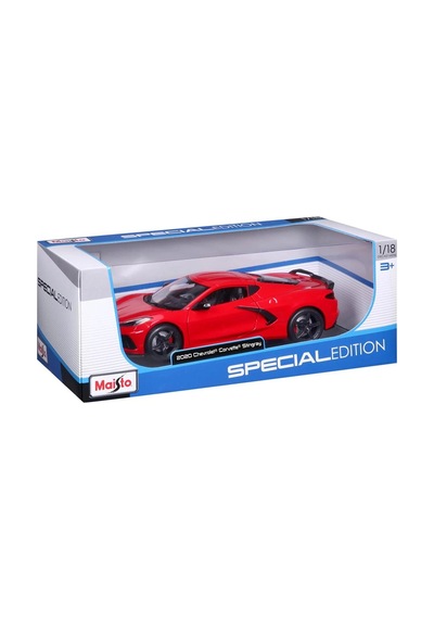 Maisto 1/18 2020 Chevrolet Corvette Stingray Model Araba Kırmızı