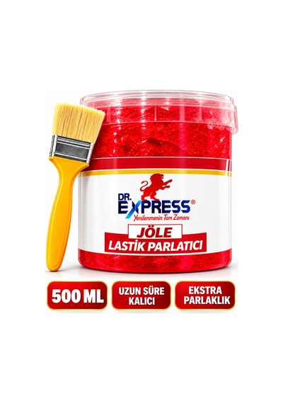 Premium Lastik Parlatıcı Jöle 500 Ml Parlak Görünüm Uzun Süre Etkili Yeniler Reçel Parlatıcı Fırçalı - 661948270