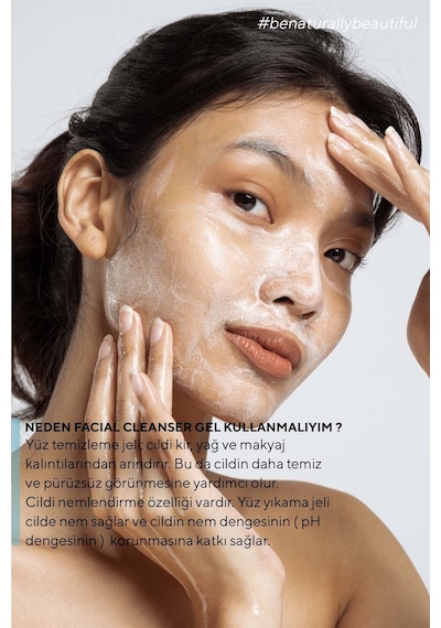 The Ceel Sebum Dengeleyici, AydınlatıcıEtkili Tüm Cilt Tiplerine Uygun Centella Özlü Yüz Yıkama Jeli 200 ml