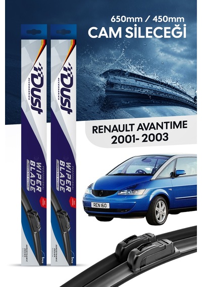 Renault Avantime Silecek Takımı 2001-2003 Uyumlu 650mm/450mm