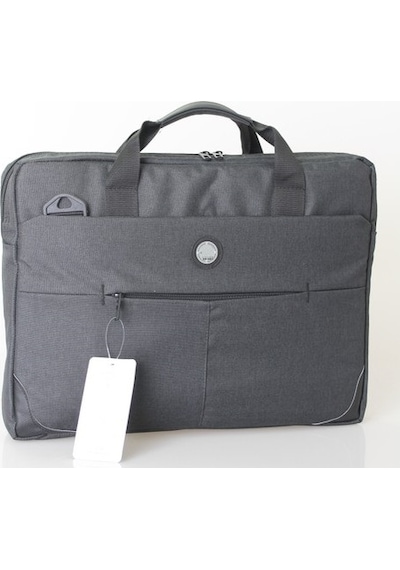 Bilgisayar Çantası Laptop Çantası Uzun Askılı Hafif 17" 17Inç Çan Siyah