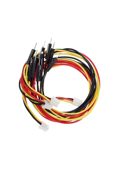 Elecrow 3 Pin Crowtail-erkek Jumper Kablo - 5 Adet