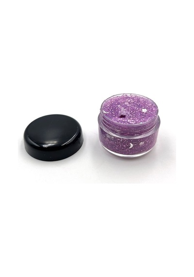 Artikel Ay ve Yıldız Desenli Party Glitter Makyaj Simi Lila 5 ML