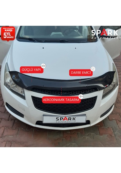 Chevrolet Cruze 2008-2016 Uyumlu Kaput Rüzgarlığı 4mm