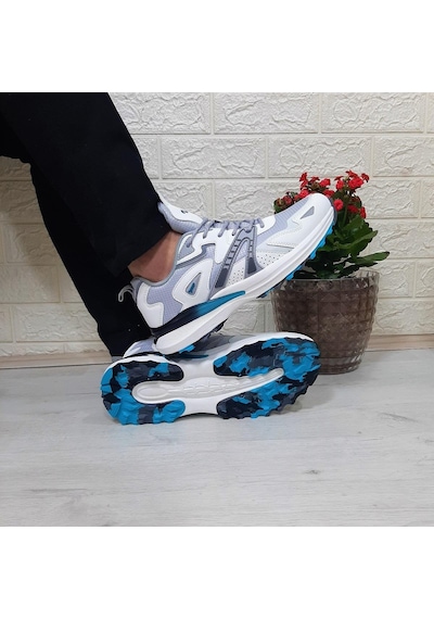 Jump 29725 Beyaz Gri Anatomik İç Taban Erkek Spor Ayakkabı 001