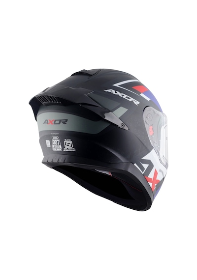 Axor Saber X Sports Kapalı Kask Mavi - Siyah