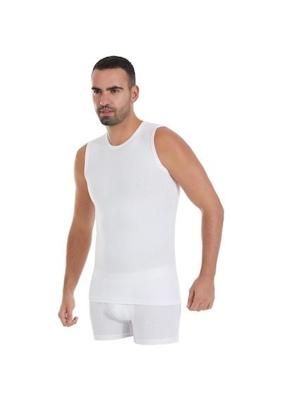 6'lı Paket Erkek Modal Sıfır Kol Atlet 001