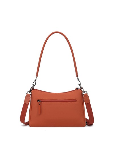 Smart Bags Twill Dimi Kumaş Kadın Omuz Çantası 3325 Kiremit