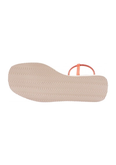 Dgn 536-23y Kadin Sirali Silver Taşli Sandalet 536-2261-R1321 Oranj