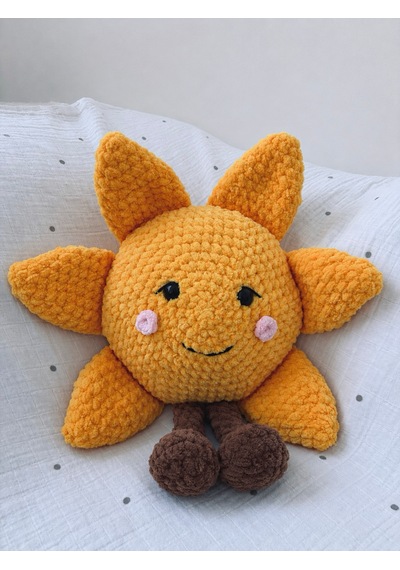 Sunny Peluş Oyuncak Kahverengi - Sarı