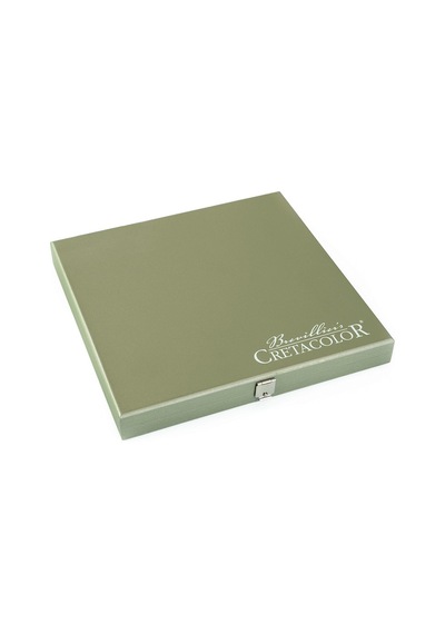 Cretacolor Passion Box Drawing Set Premium Çizim Seti Ahşap Kutu