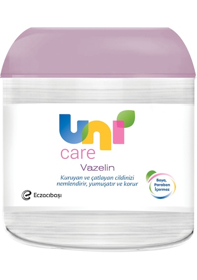 Uni Baby Vazelin Yoğun Nemlendirici Bebek Vücut Bakım Kremi 100 Ml X 2 Adet