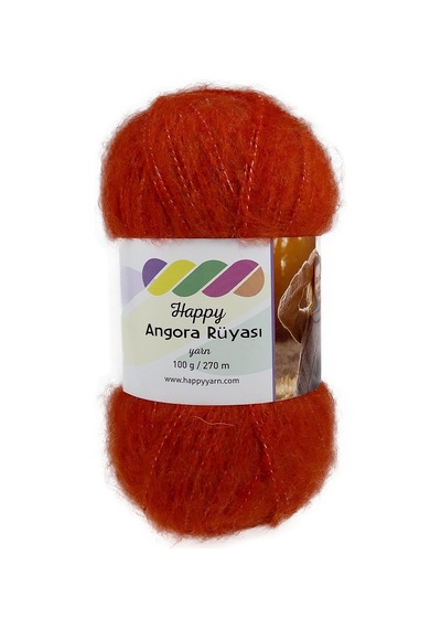 Happy Yarn Angora Rüyası 100gr 270m El Örgü İpi Ar016