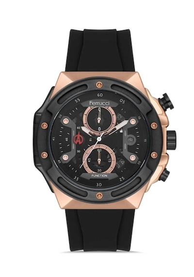 Ferrucci Fr59201 Fonksiyonu Silikon Kordon Erkek Kol Saati