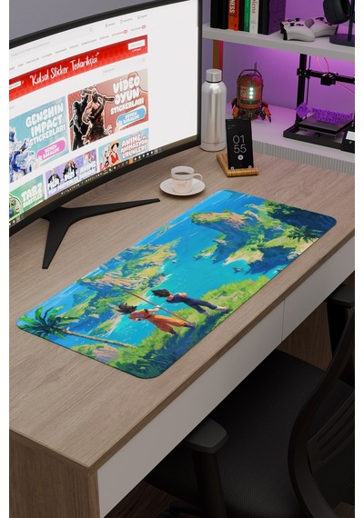 Dragon Ball Anime V2 - 70x30 Xl Gaming Kauçuk Kaymaz Taban Mouse Pad Fare Altlığı