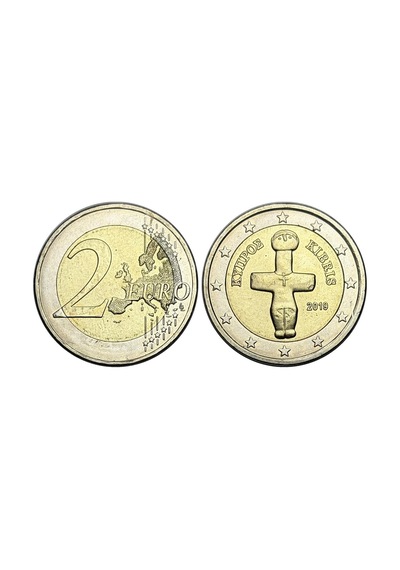 Avrupa - Cyprus 2 Euro Koleksiyon Para Çil Unc