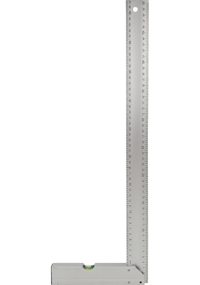 Fixonic B.h.d Bhd00199 500mm/50cm Alüminyum L Marangoz Gönye/su Terazili