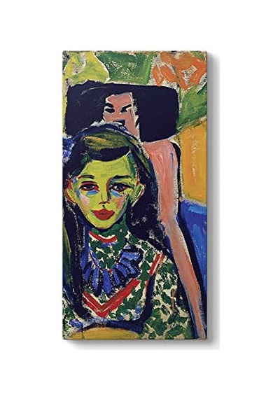Ayrex Ludwig Kirchner - Chair Tablosu 40 X 80 Diğer