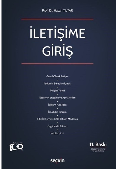 İletişime Giriş / Prof. Dr. Hasan Tutar