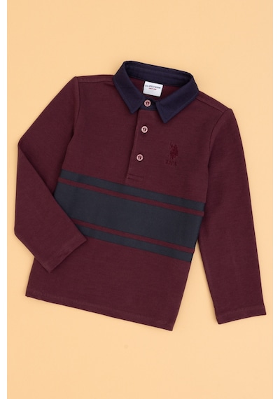 U.s. Polo Assn. Erkek Çocuk Plum Sweatshirt 50315749-vr177 New Plum