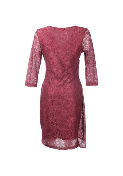 Elbise Ekol 26kekl04113 Bordo