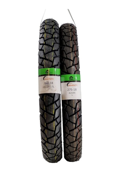 Maruti Tyres Cg Dubleks Lastik Seti Ön Arka 300-18 Tl Ve 275-18 Tl Allegreset1