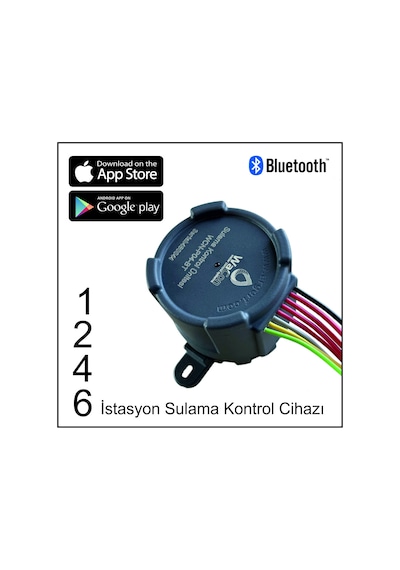 Wacon 2 İstasyon Bluetooth Kontrollü Sulama Cihazı