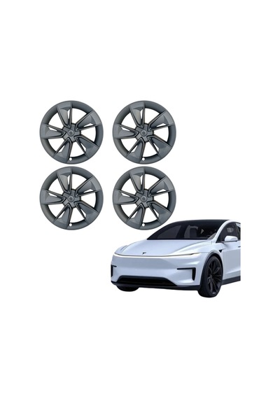Tesla Juniper Celest Jant Kapağı Seti 19 İnç Mat Siyah