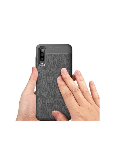 Galaxy M30 Kılıf Zore Niss Silikon Kapak Siyah