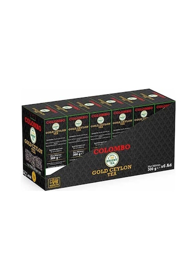 Colombo Seylan Yaprak Siyah Dökme Çay 6 x 300 G