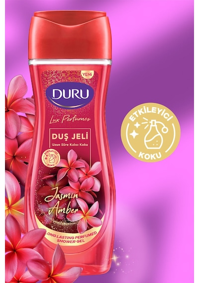 Lux Perfumes Jasmin Amber Vegan Duş Jeli 6x450 ML Diğer