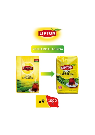 Lipton Doğu Karadeniz Bergamot Aromalı Siyah Dökme Çay 9 x 1 KG