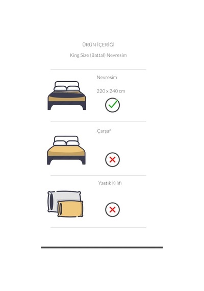 Varol Ikaros Serisi King Size Otel Nevresimi (Yorgan Kılıfı) 57 T