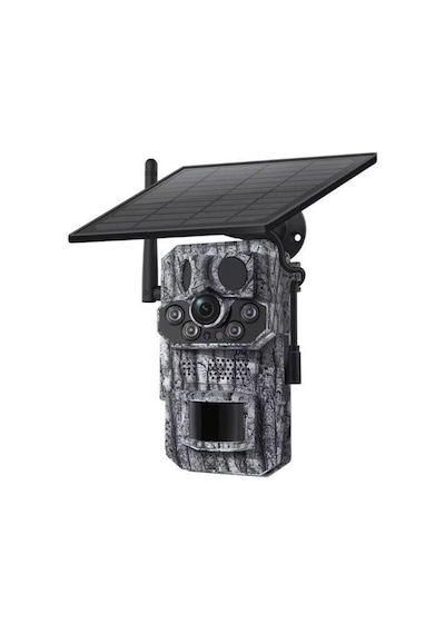 Avenır 3mp Gps Black Light 4g Kamuflaj Fotokapan Solar Kamera Av-s443h