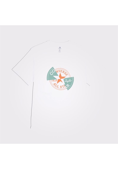Converse Distorted Erkek Beyaz T-shirt
