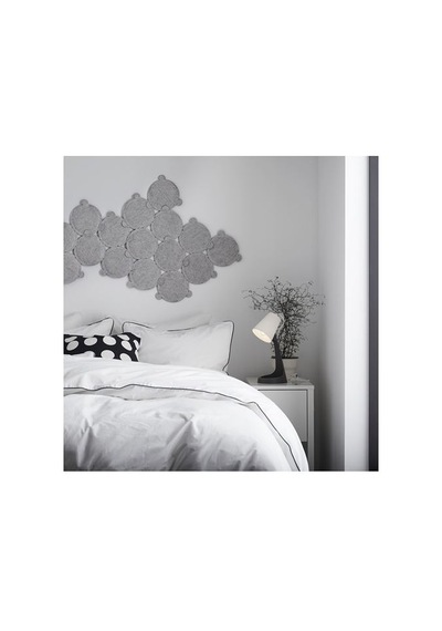 Ikea Svallet Çalışma Lambası, Koyu Gri-beyaz, 14 Cm