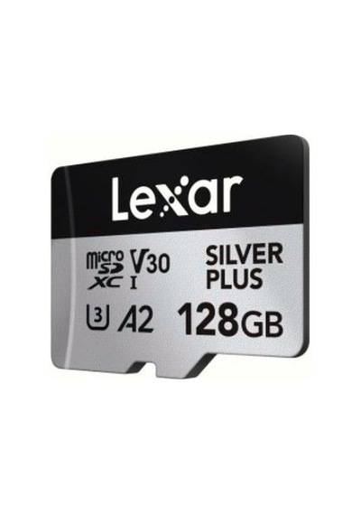 Lexar Silver Plus 128 GB  Micro SD Hafıza Kartı