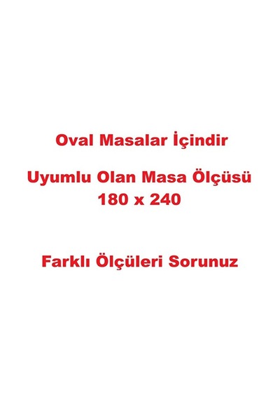 Valerium Kadife Dokulu Oval Masa Örtüsü 150 X 350 Antrasit