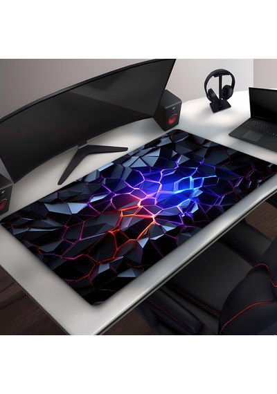 Karışık-01 40x90 Gaming Kaymaz Taban Oyuncu Ultra Pürüzsüz Mousepad 004