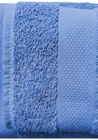 2 Li Banyo Havlu Takımı %100 Pamuklu Dry Mavi 11