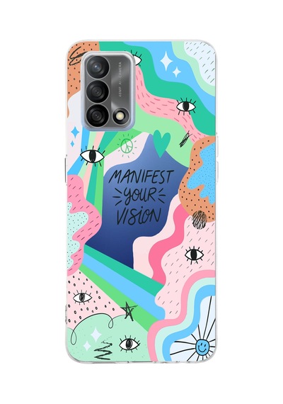 Oppo A74 Desen070 Çok Renkli