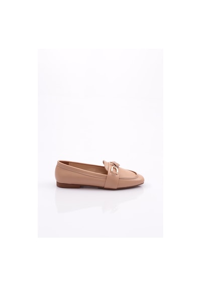 Dgn 5020 Kadin Loafer Ayakkabi 5020-1423-R12632 Ten Rengi