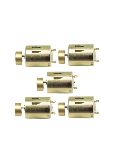 DC 3-9V Titreşim Motoru (Çap 24mm) - 5 Adet