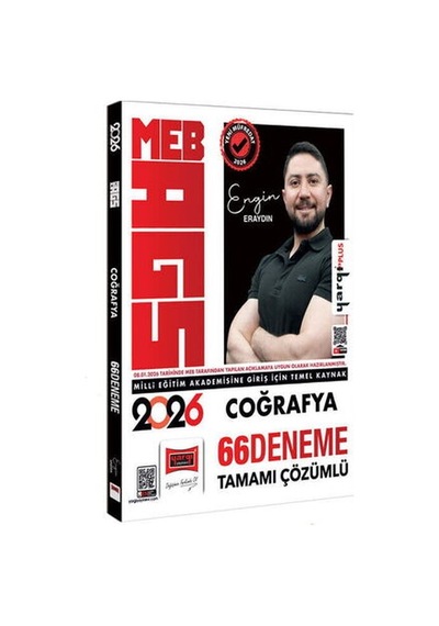 Yargı 2026 Meb Ags Coğrafya Tamamı Çözümlü 66 Deneme Yargı Yayınları