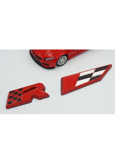 Seat R Cupra Leon İbiza Altea Bagaj Krom Metal 3M 3D Yazı Logo Se