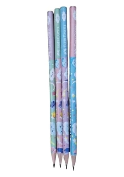 Faber Castell Sevimli Bulutlar Kurşun Kalem Çok Renkli